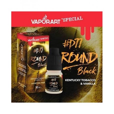 Round Black D77 10ml nicotinato - Vaporart special
